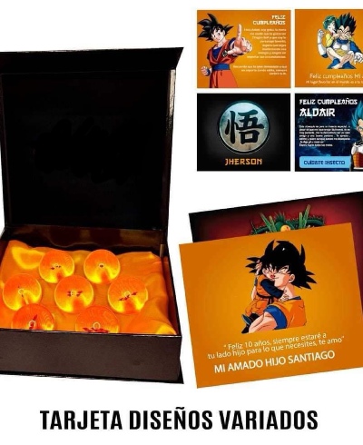 MEGAPACK ESFERAS 4.5CM SHENLONG 12CM